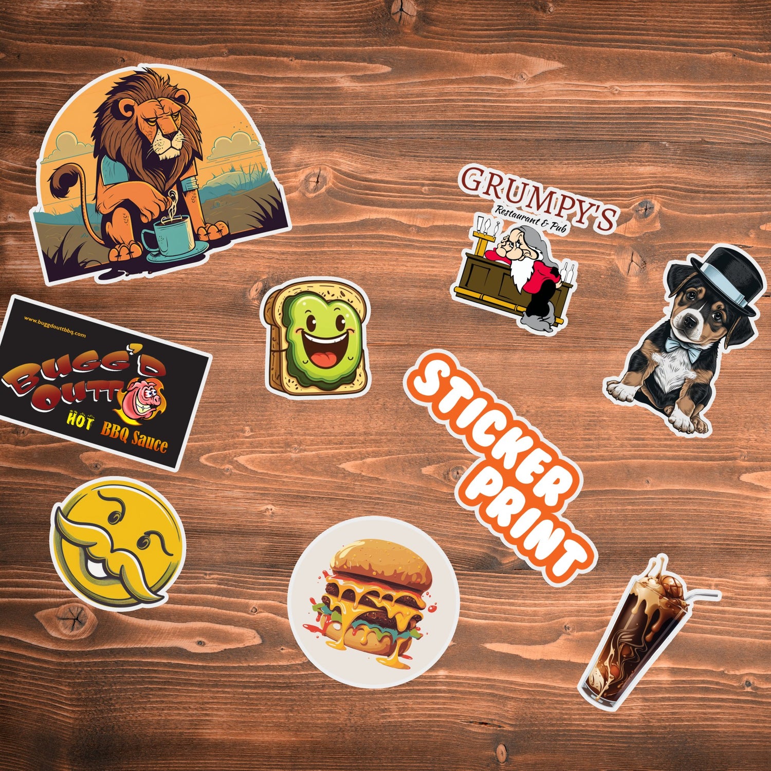 Die Cut Stickers – Add a Little Fun to Your Life! - Stickerprint