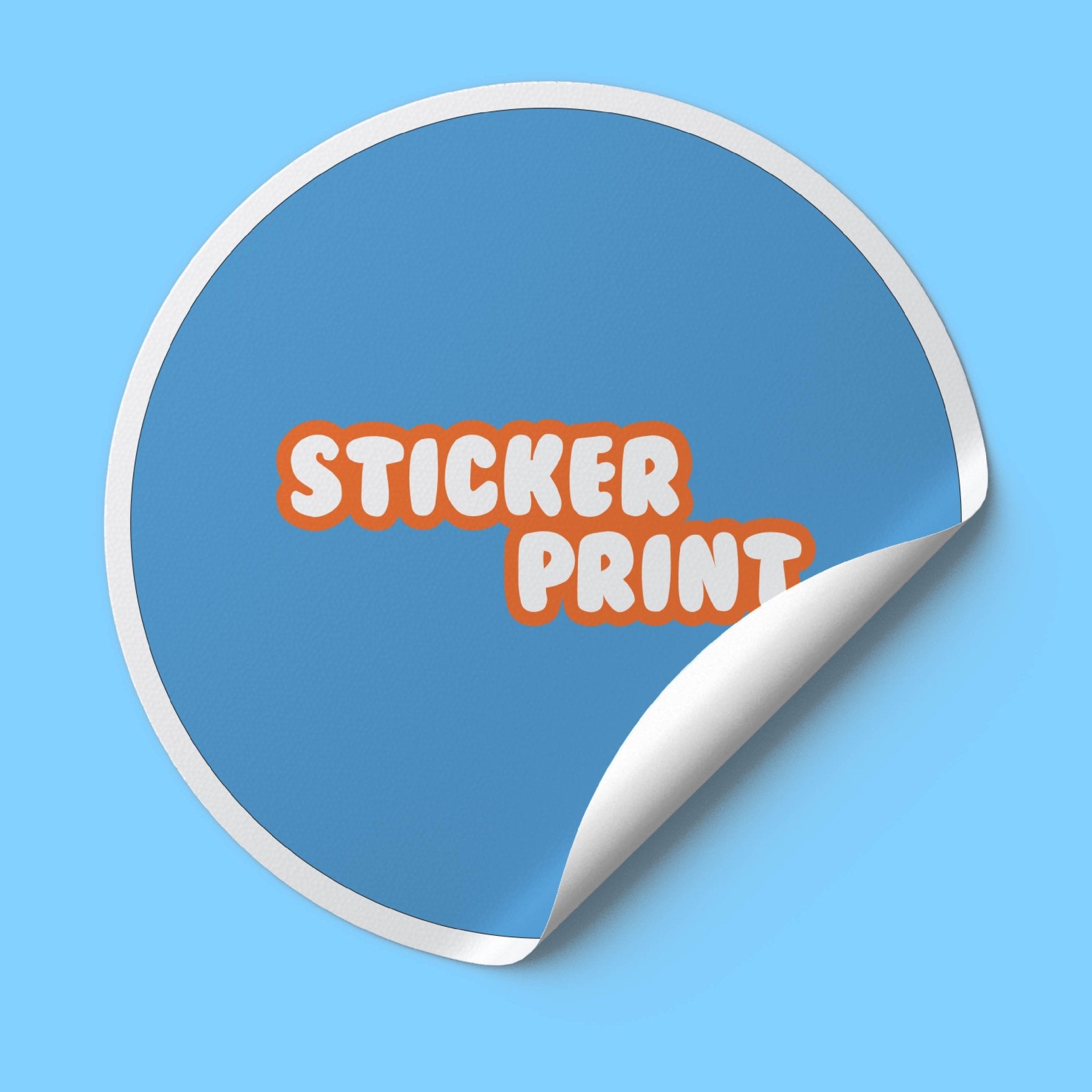 Circle Stickers - Stickerprint
