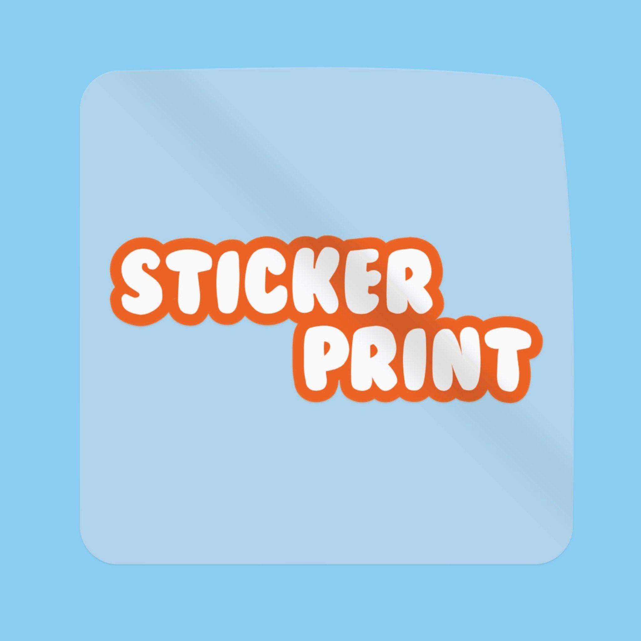 Clear Stickers - Stickerprint